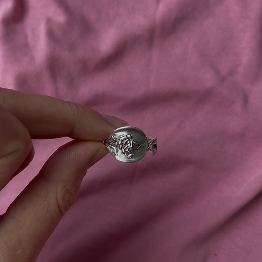 Vintage silver spoon ring